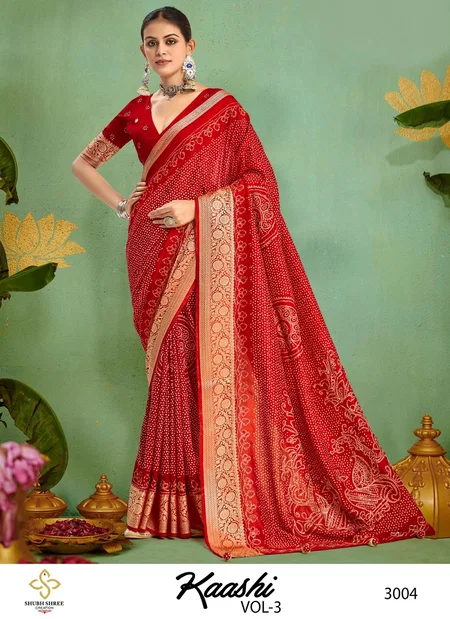Kaashi Vol 3 By Shubh Shree Velvet Tusser Silk Saree Wholesale Market